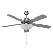 Sargeant 2-Light 52" Energy Star Ceiling Fan in Brushed Nickel