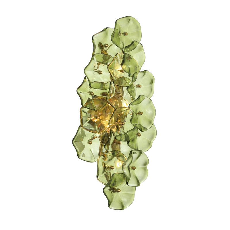 Esme 4 Light 23" Sconce in Aged Brass
