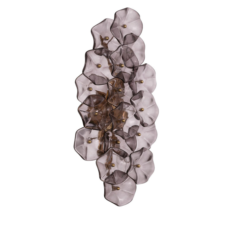 Esme 4 Light 23" Sconce in Aged Brass