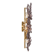 Esme 4 Light 23" Sconce in Aged Brass