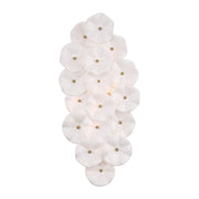 Esme 4 Light 23" Sconce in Aged Brass