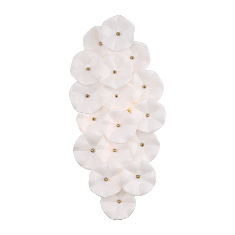 Esme 4 Light 23" Sconce in Aged Brass