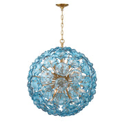 Esme 12 Light 28" Chandelier in Aged Brass