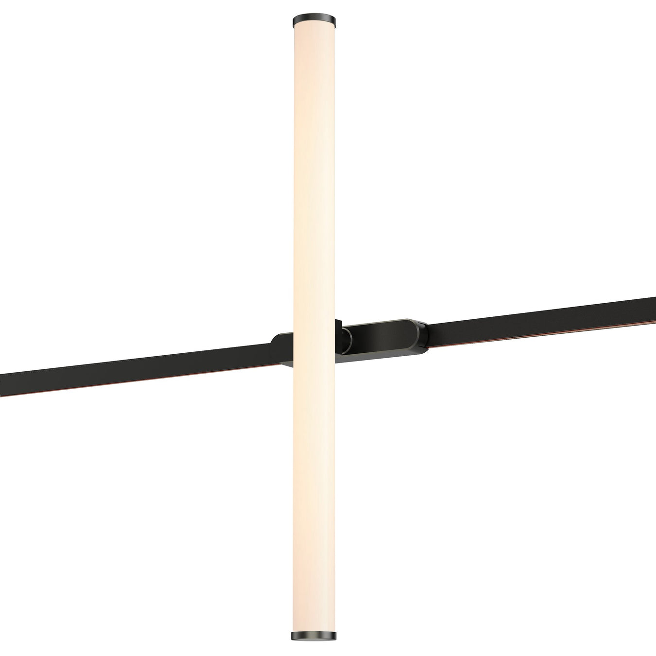 Continuum 20" Tube Track Light in Black