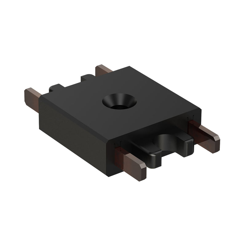 Continuum Track End to End Connector (Model TMSC180) in Black