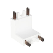 Continuum Track Wall to Ceiling Connector in White
