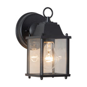 Grove 8" Outdoor Wall Light in Black