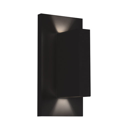 Vista 9" Outdoor Wall Light in Black