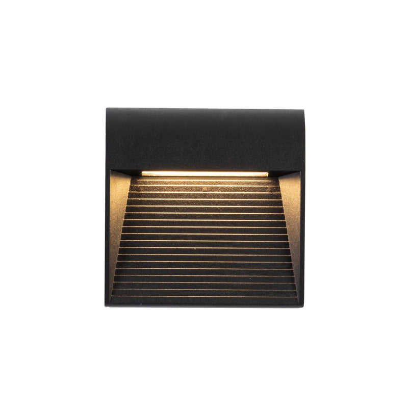 Casa 5" Outdoor Step Light in Black