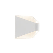 Ellis 6" Outdoor Wall Light in White