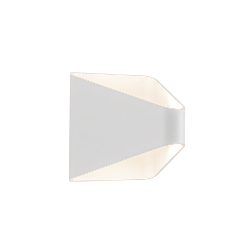 Ellis 6" Outdoor Wall Light in White