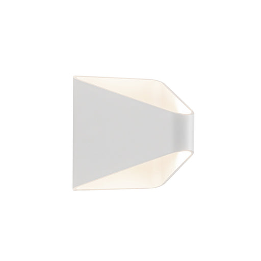 Ellis 6" Outdoor Wall Light in White