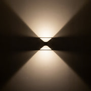 Ellis 6" Outdoor Wall Light in White