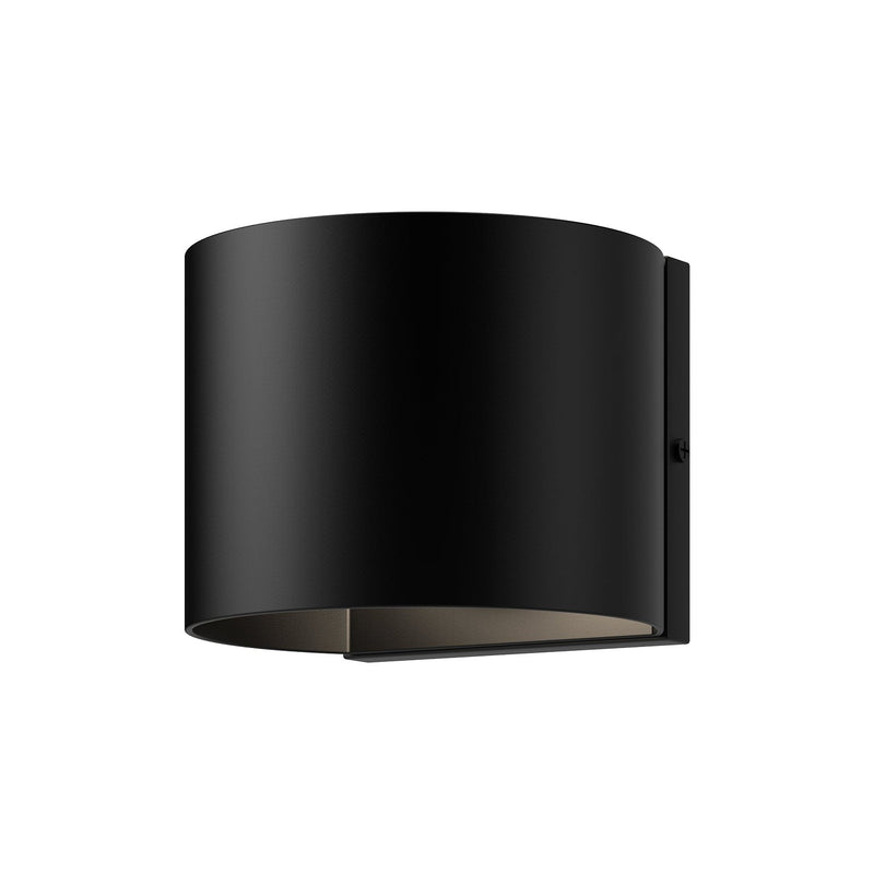 Rene 6" Outdoor Wall Light in Black