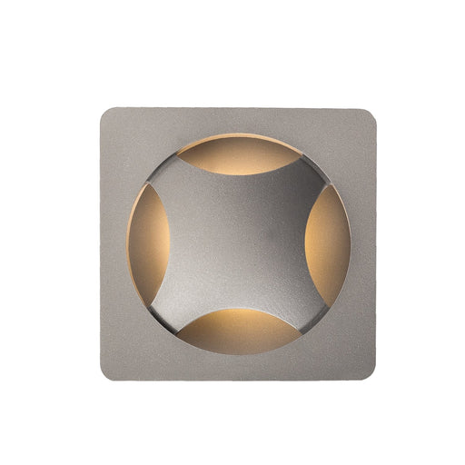 Etna 8" Outdoor Wall Light in Gray