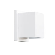 Mavis 4" Outdoor Up/Down Wall Light in White