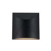 Lenox 8" Outdoor Wall Light in Black