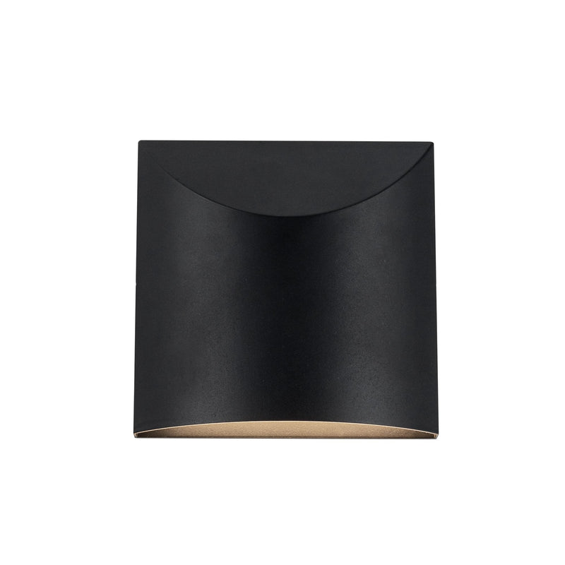 Lenox 8" Outdoor Wall Light in Black