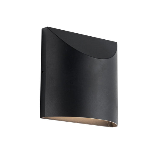 Lenox 8" Outdoor Wall Light in Black