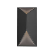 Indio 12" Outdoor Wall Light in Black