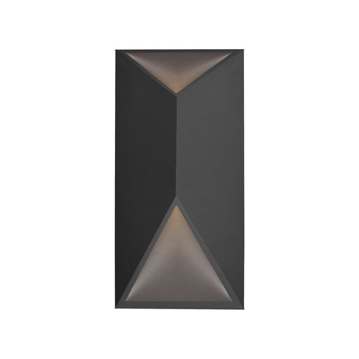 Indio 12" Outdoor Wall Light in Black