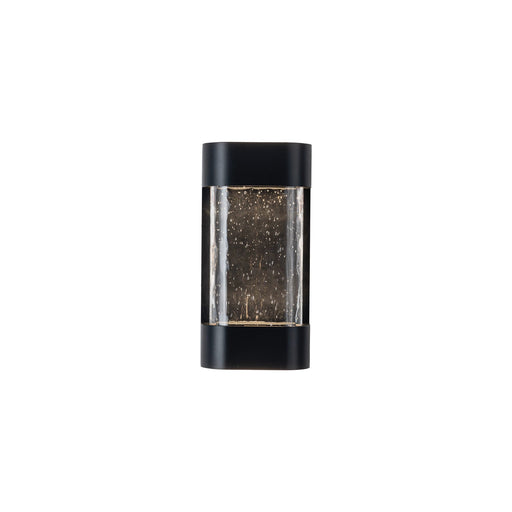 Moondew 12" Outdoor Wall Light in Black