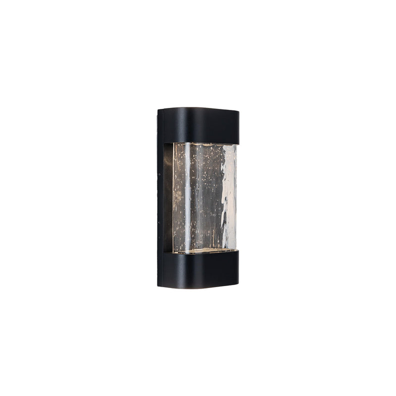 Moondew 12" Outdoor Wall Light in Black