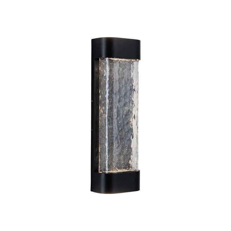 Moondew 18" Outdoor Wall Light in Black