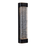 Moondew 24" Outdoor Wall Light in Black