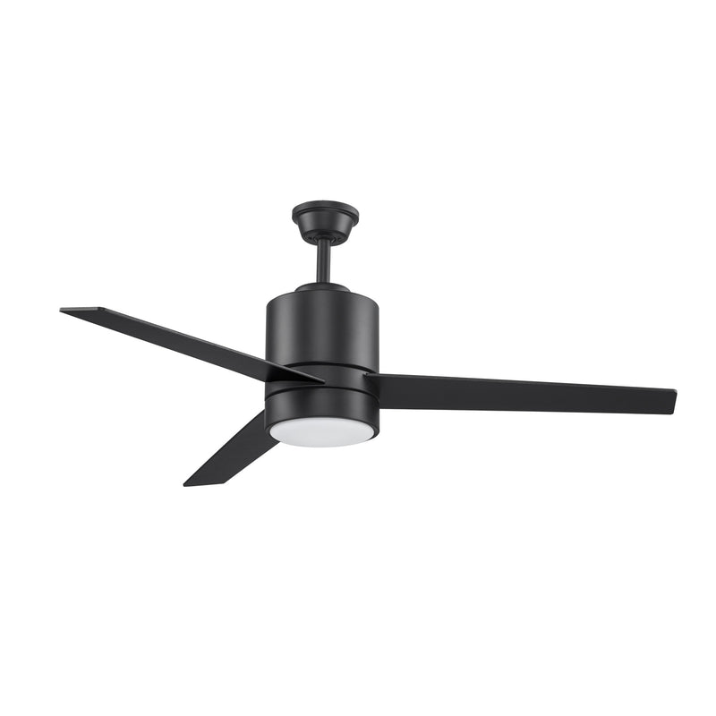 Finnley 3-Blade 52" Ceiling Fan in Black