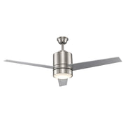 Finnley 3-Blade 52" Ceiling Fan in Brushed Nickel