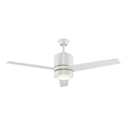 Finnley 3-Blade 52" Ceiling Fan in White
