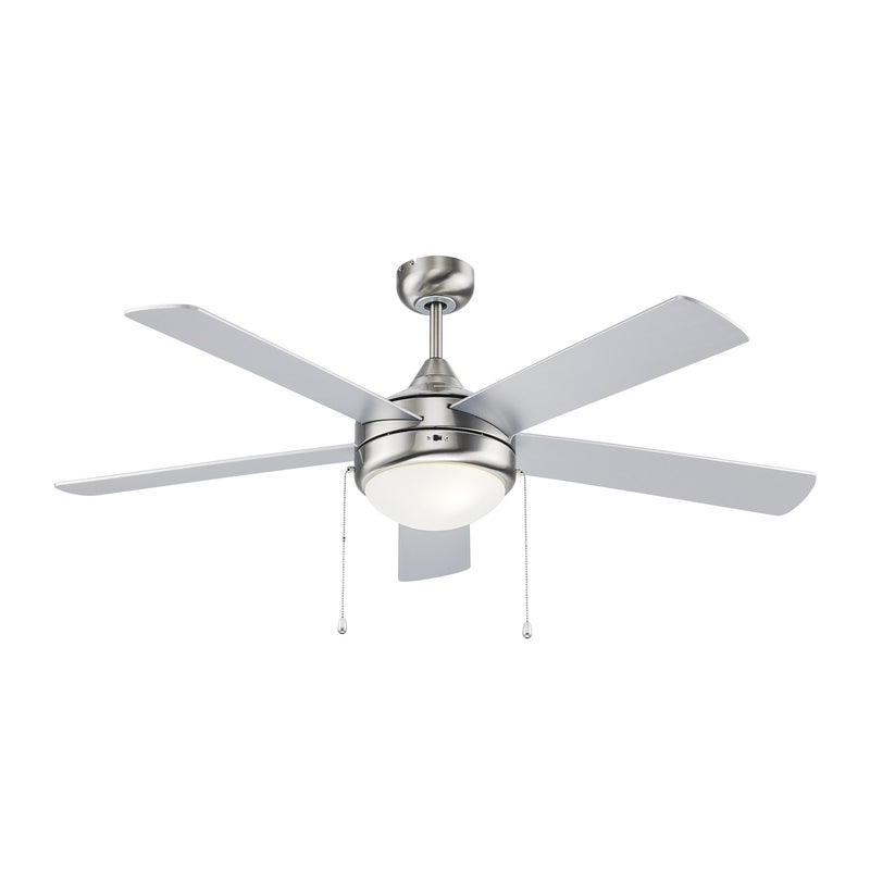 Cappleman 5-Blade 52" Ceiling Fan in Brushed Nickel