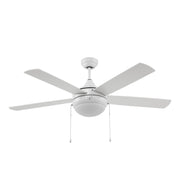 Cappleman 5-Blade 52" Ceiling Fan in White