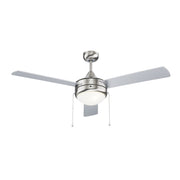Cappleman Energy Star 52" Ceiling Fan in Brushed Nickel