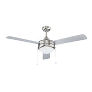 Cappleman Energy Star 52" Ceiling Fan in Brushed Nickel