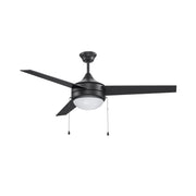 Cappleman 3-Blade 52" Ceiling Fan in Black