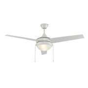 Cappleman 3-Blade 52" Ceiling Fan in White