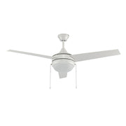 Cappleman 3-Blade 52" Ceiling Fan in White