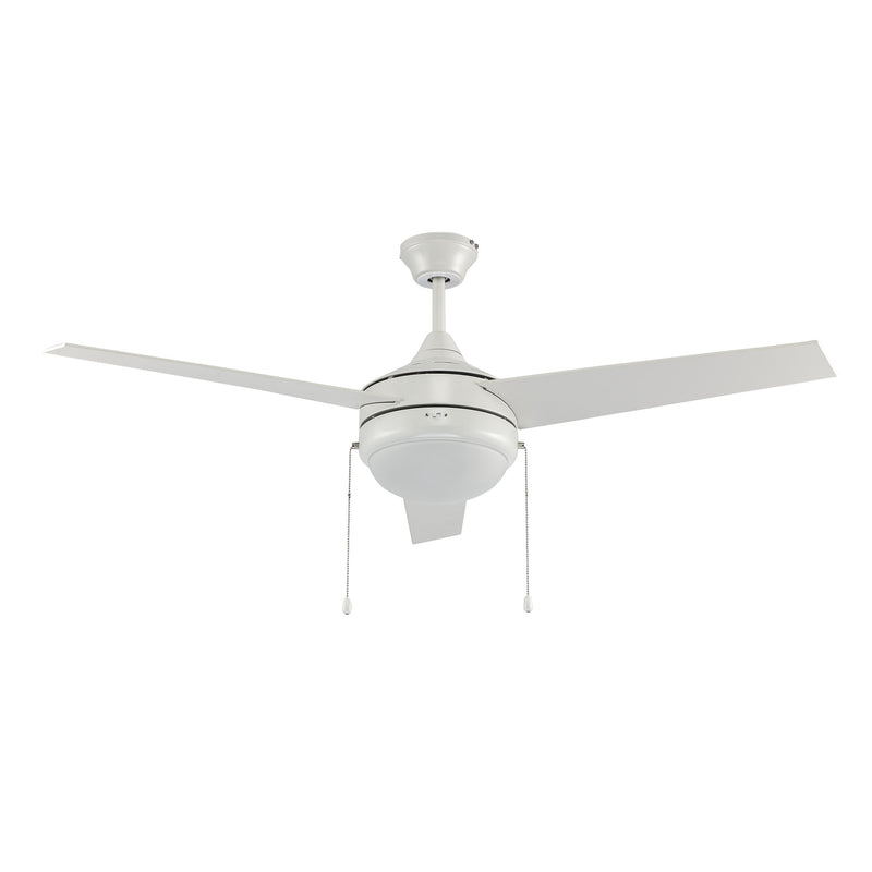 Cappleman 3-Blade 52" Ceiling Fan in White