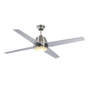 Mammoth 52" Ceiling Fan in Brushed Nickel