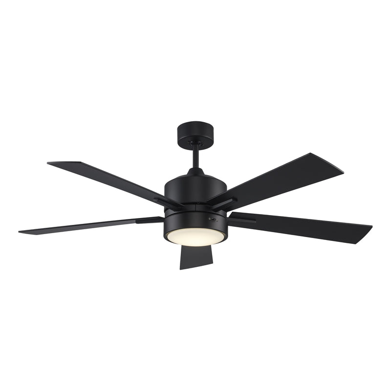 Arden 52" Ceiling Fan in Black