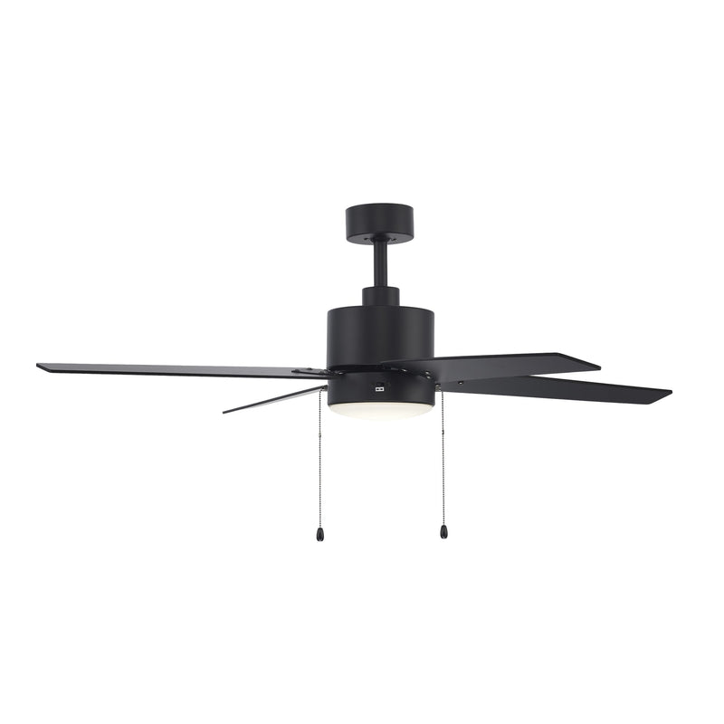 Ronan 4-Blade 52" LED Ceiling Fan in Black