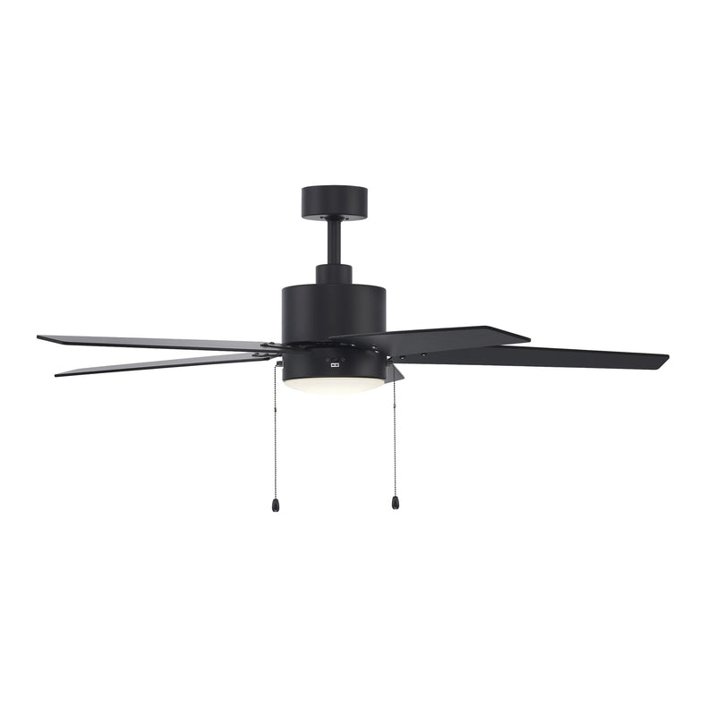Ronan 5-Blade 52" LED Ceiling Fan in Black