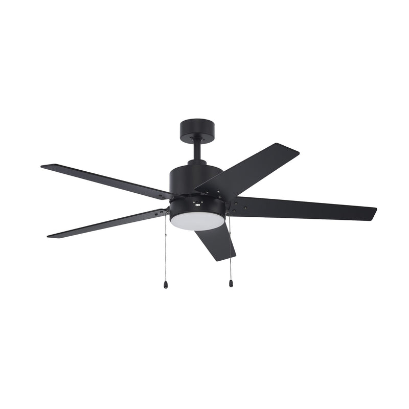Ronan 5-Blade 52" LED Ceiling Fan in Black