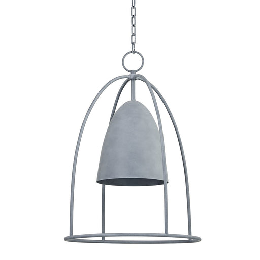 Wisteria Outdoor Pendant in Weathered Zinc