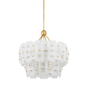Jacik 6-Light Chandelier in Vintage Gold Leaf