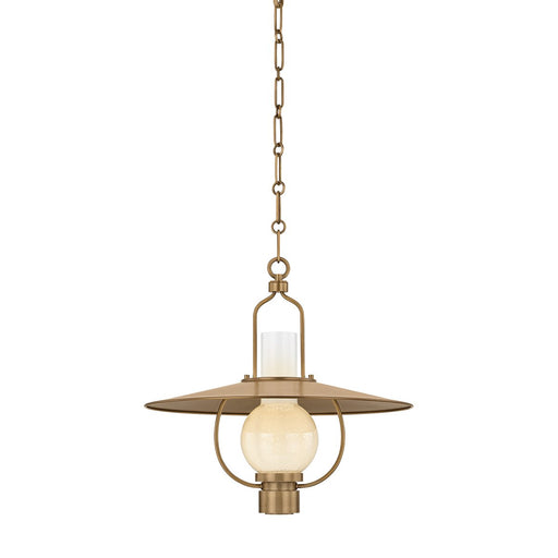 Cahill Medium Lantern Pendant in Patina Brass