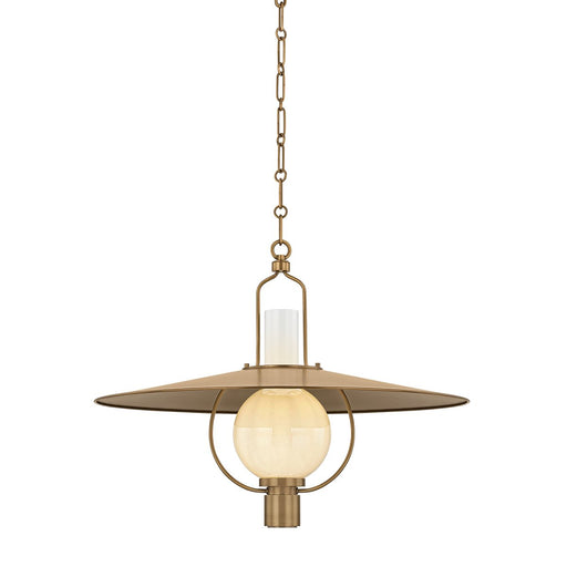 Cahill Large Lantern Pendant in Patina Brass