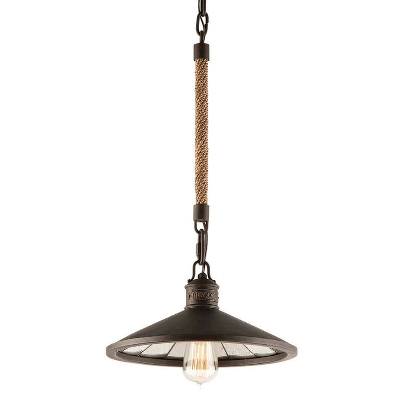 Brooklyn Pendant in Heritage Bronze